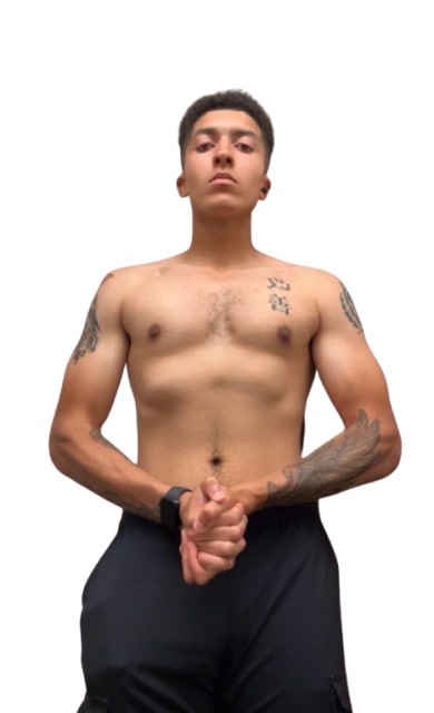 Joey before transformation